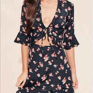 Like New For Love & Lemons Cherry Dress